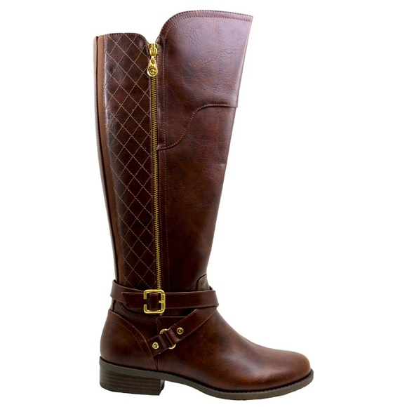 G by Guess haydin Leather Round Toe Knee High - Picture 2 of 10